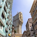 AS CHN SC MAC SE 2017AUG29 GrandLisboa 001  Apart from the eye-catching architecture of the  47-floor, 856 foot ( 261 metre ) tall   " Grand Lisboa Hotel Casino "  ..... : - DATE, - PLACES, - TRIPS, 10's, 2017, 2017 - EurAsia, Asia, August, China, Day, Eastern, Grand Lisboa Hotel Casino, Macau, Month, South Central, Sé, Tuesday, Year